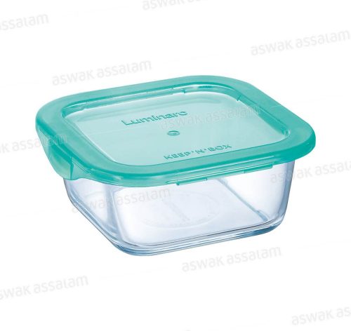 BOITE DE CONSERVATION CARREE EN VERRE 38CL KEEP’N BOX LUMINARC