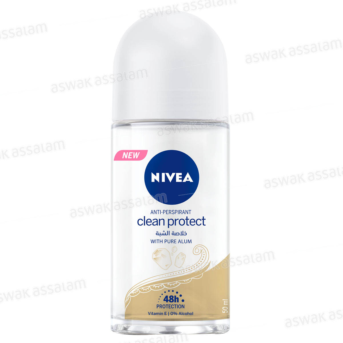 DEODORANT BILLE POUR FEMME CLEAN PROTECT A LA PIERRE D'ALUN 50ML NIVEA