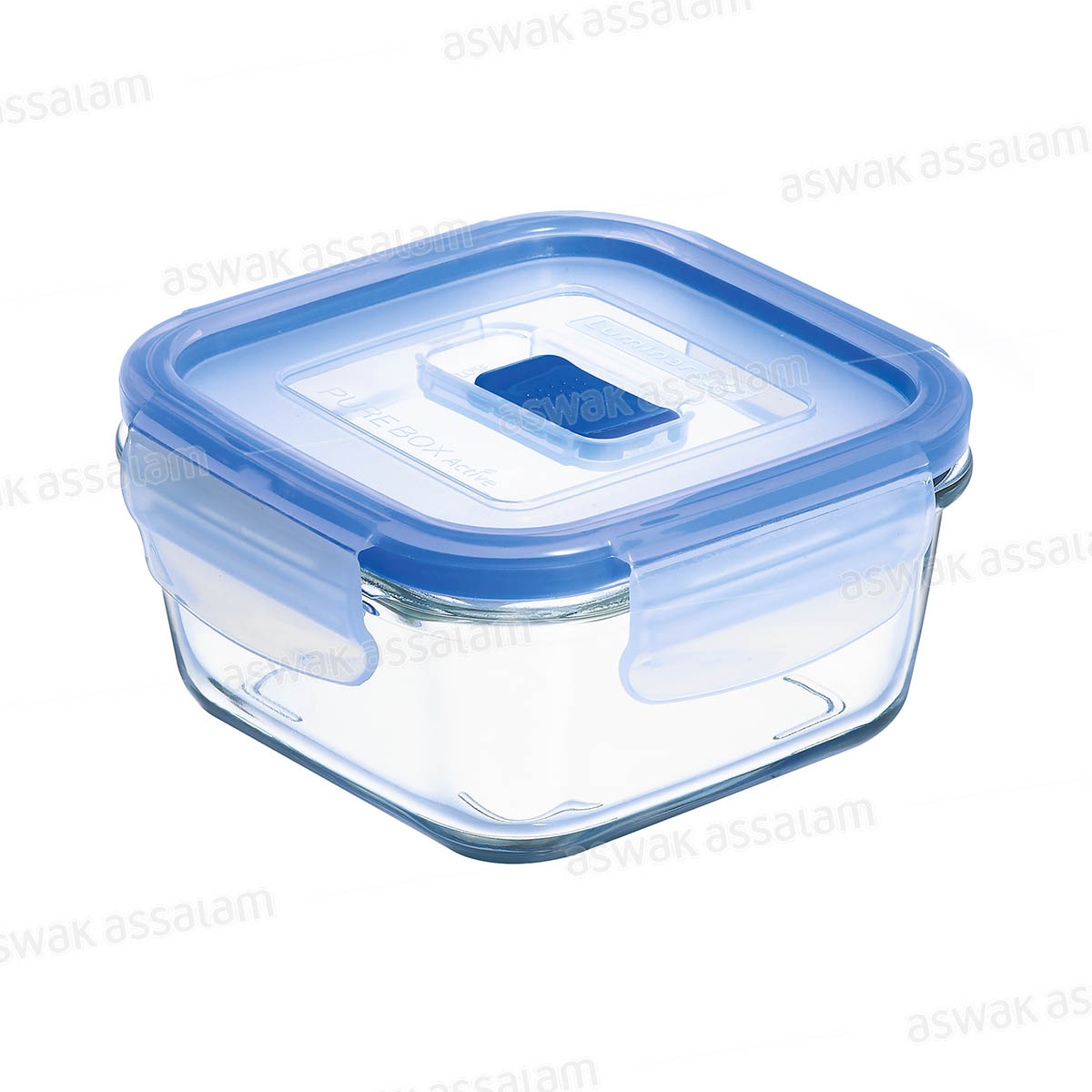 BOITE DE CONSERVATION CARREE EN VERRE 38CL PURE BOX LUMINARC