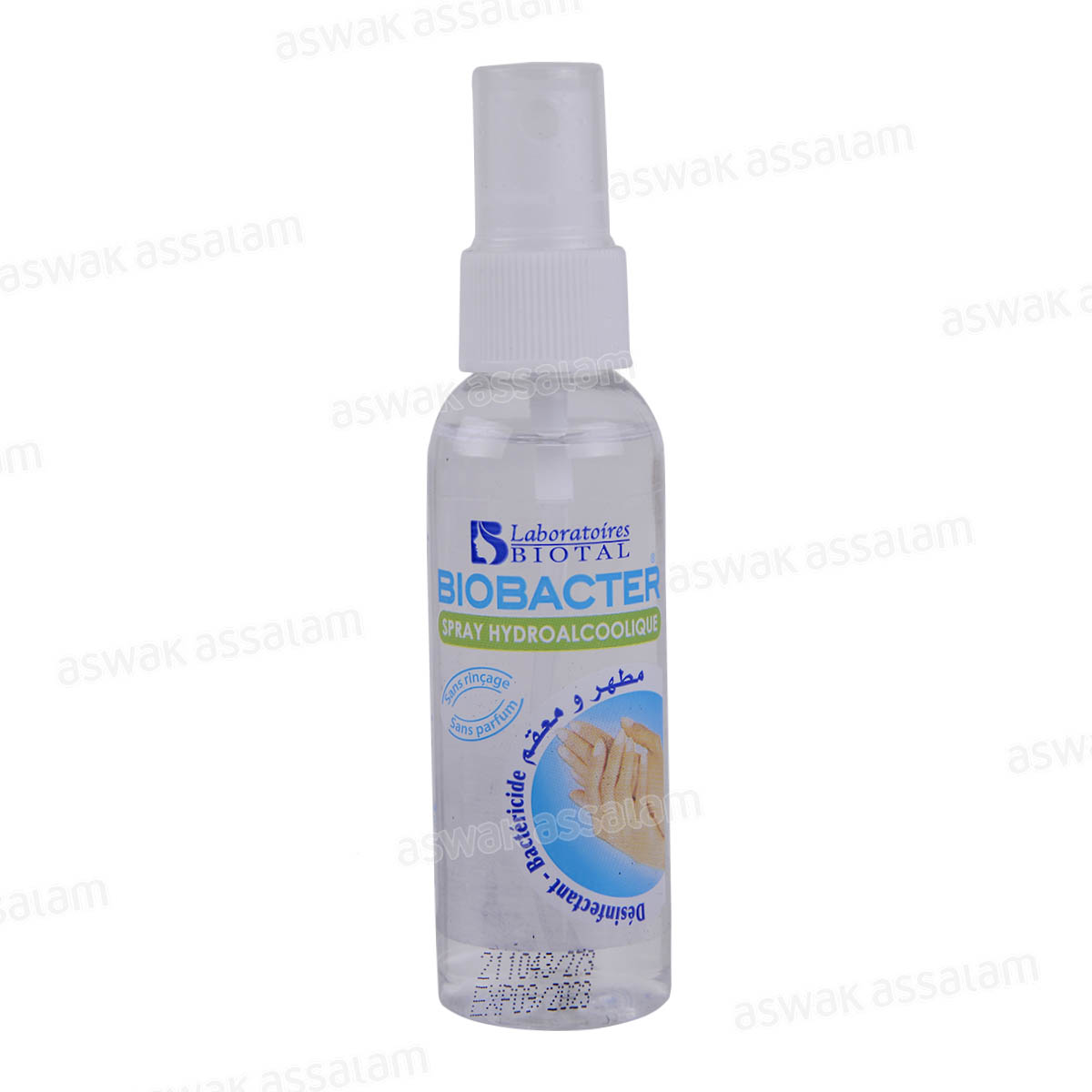 SPRAY HYDROALCOOLIQUE 50ML BIOBACTER