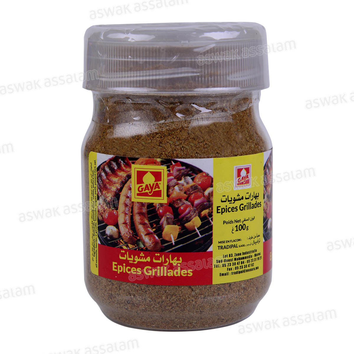 EPICES GRILLADES 100G GAYA