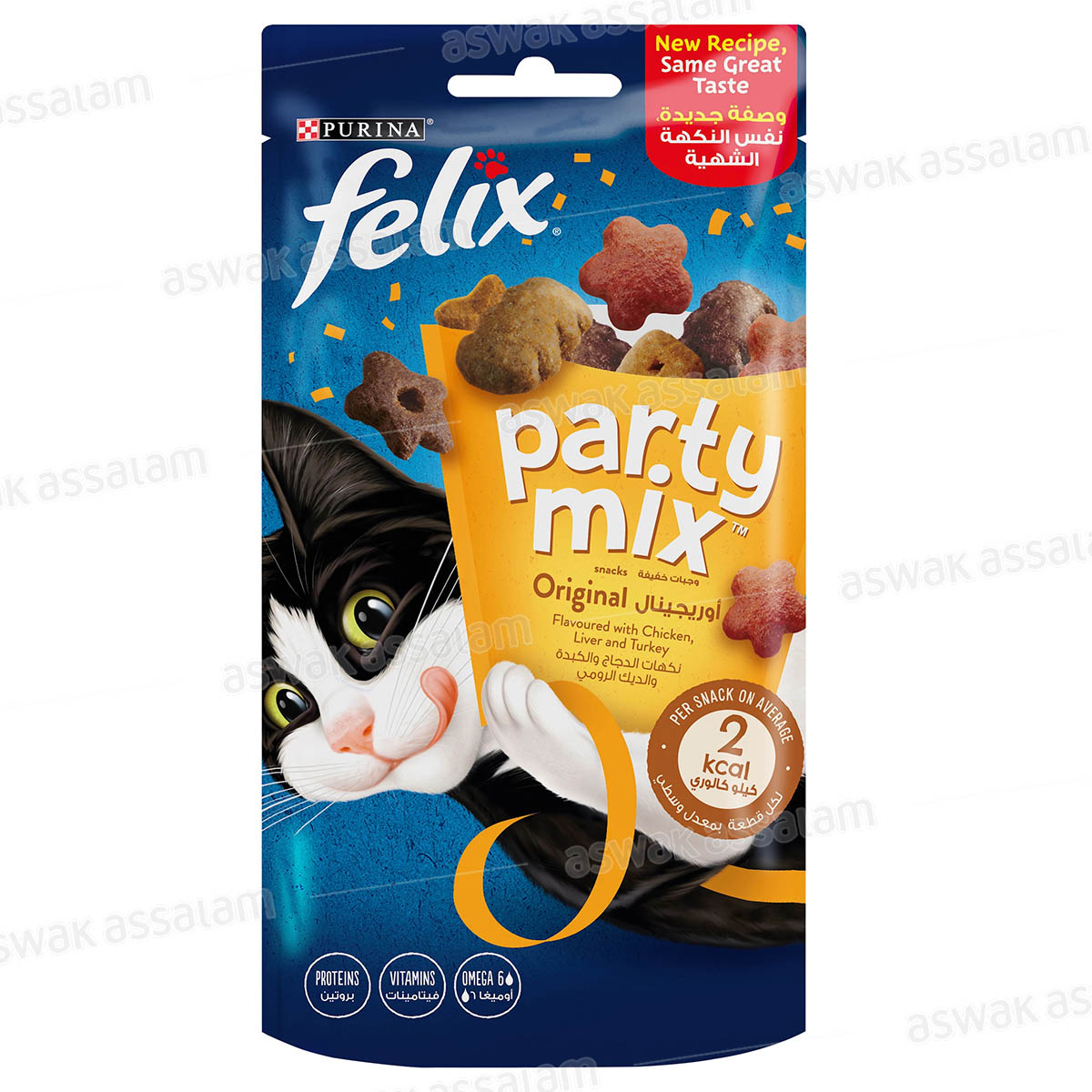 FRIANDISES POUR CHAT FELIX PARTY MIX ORIGINAL 60G PURINA