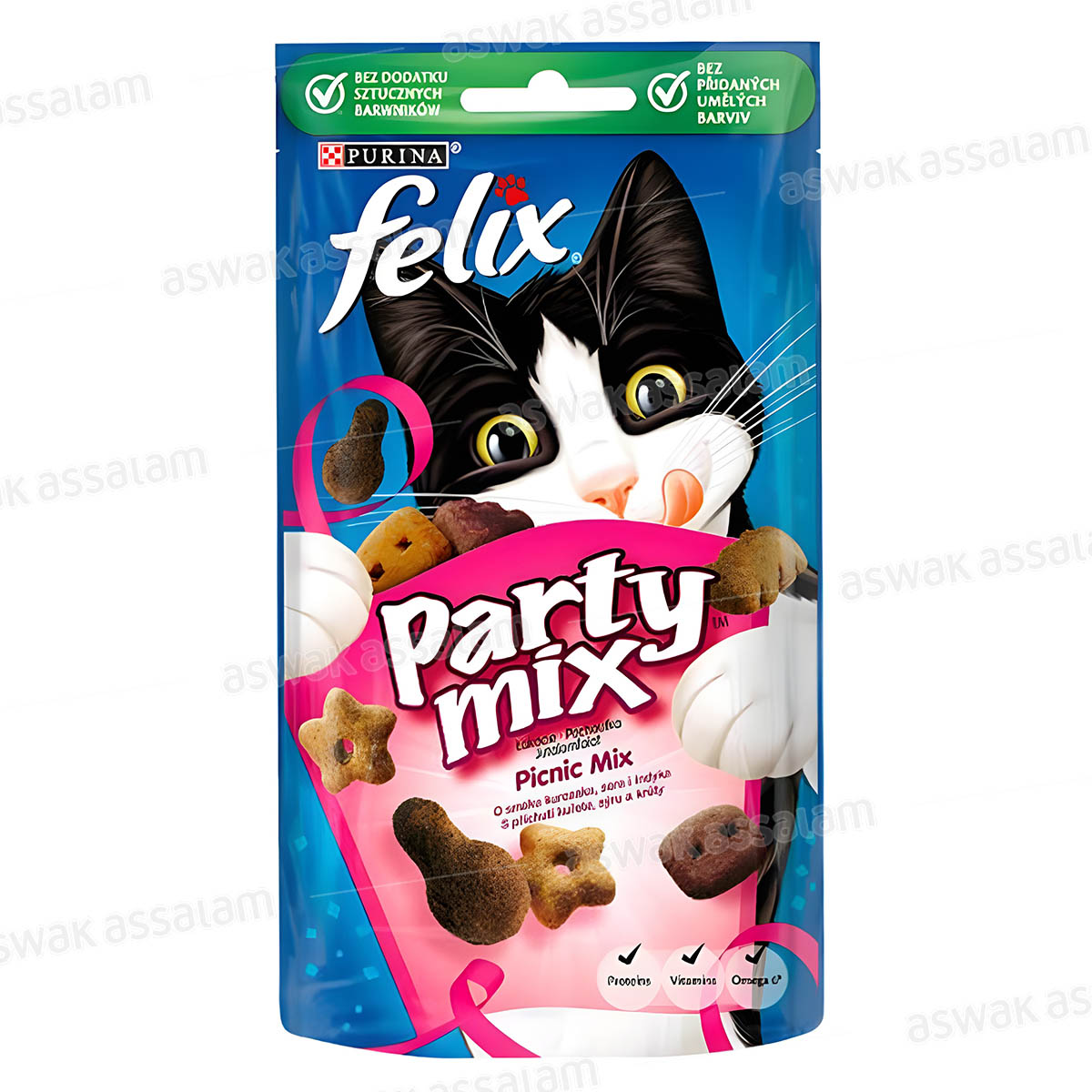 FRIANDISES POUR CHAT FELIX PARTY PICNIC MIX 60G PURINA