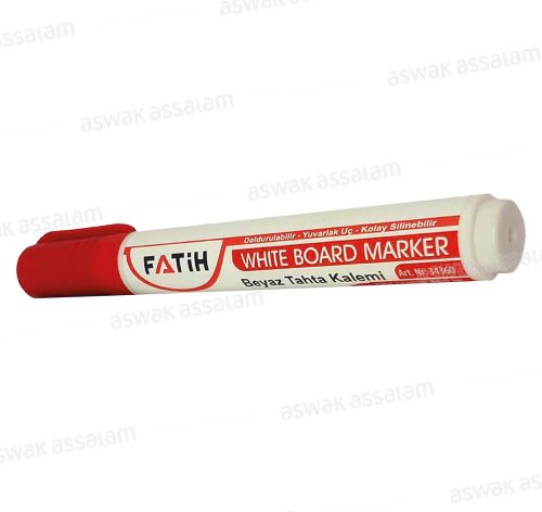 MARQUEUR ROUGE POUR TABLEAU BLANC FATIH