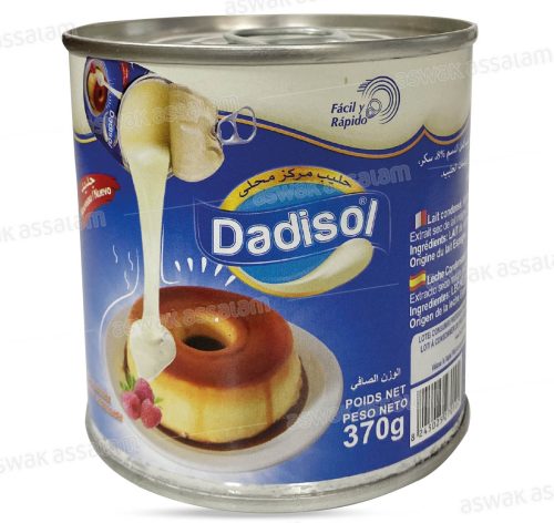 LAIT CONCENTRE SUCRE 370G DADISOL