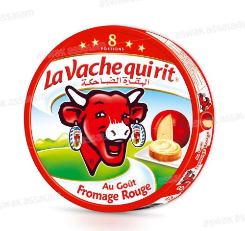 FROMAGE AU GOUT FROMAGE ROUGE 8 PORTIONS LA VACHE QUI RIT 