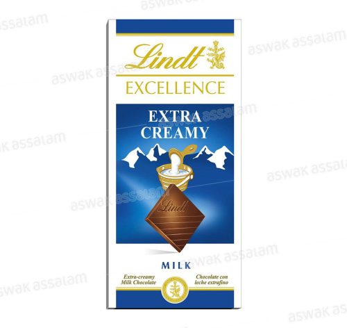 CHOCOLAT LAIT EXTRA CREMEUX 100G LINDT EXCELLENCE