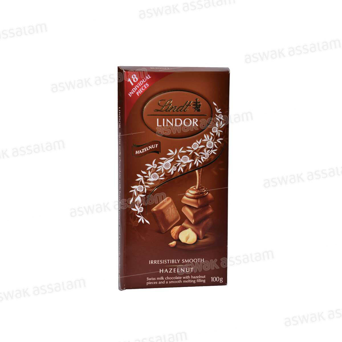 CHOCOLAT LINDOR NOISETTES 100G LINDT
