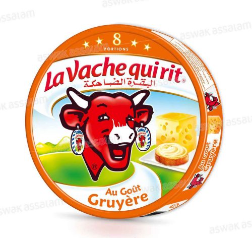 FROMAGE AU GOUT GRUYERE 8 PORTIONS LA VACHE QUI RIT