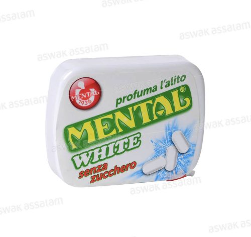 BONBONS SANS SUCRE MENTAL BLANC