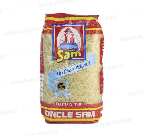 RIZ LONG JAUNE 900G ONCLE SAM