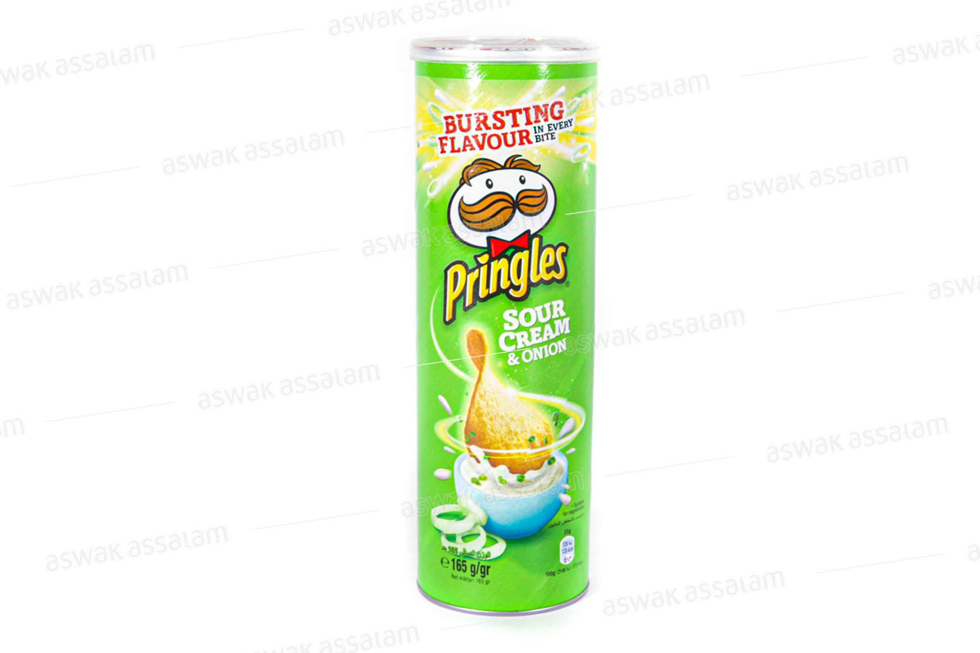 PRINGLES CREME & OIGNON 165G