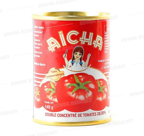 CONCENTRE DE TOMATE 140G AICHA