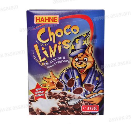 CEREALES CHOCO LINIS 375G HAHNE