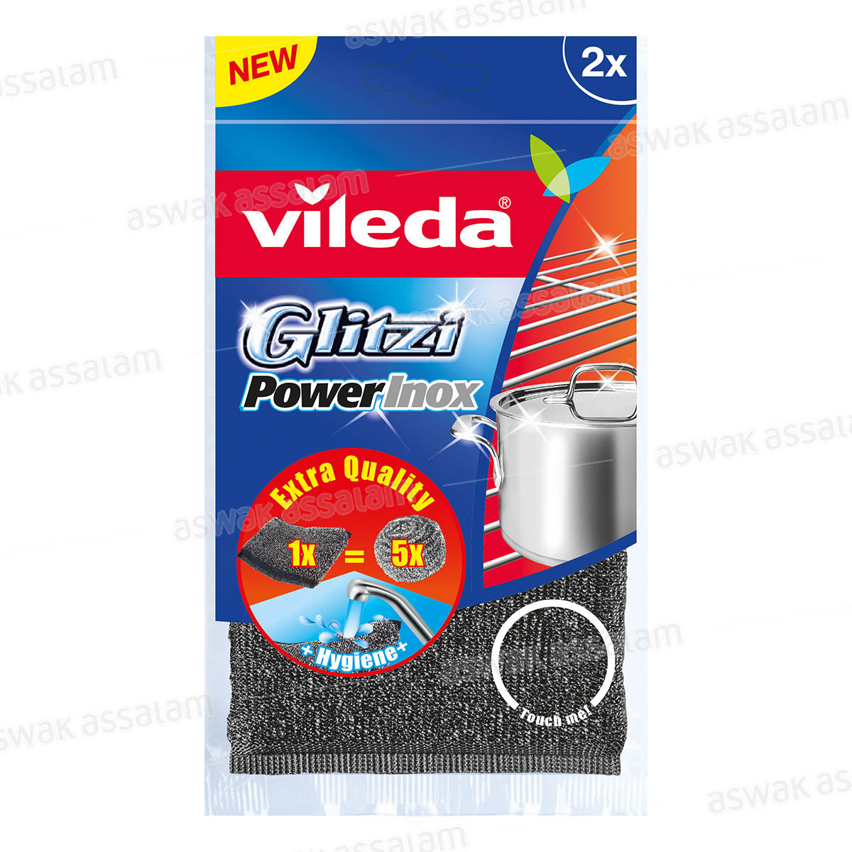 RECUREUR METALLIQUE VILEDA