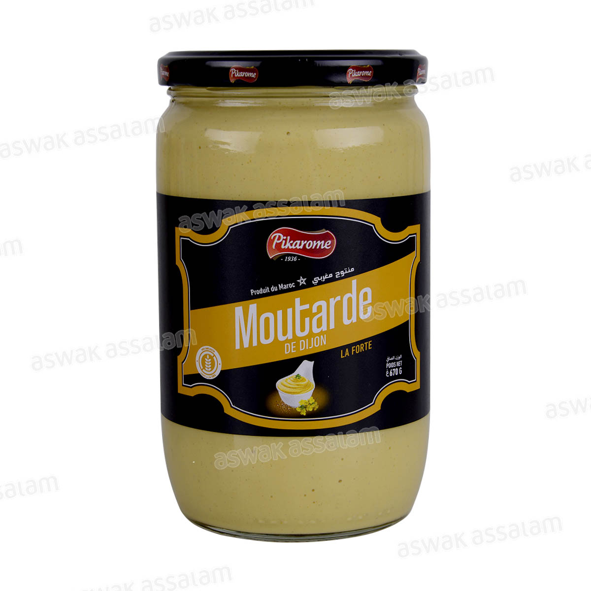 MOUTARDE DE DIJON 72CL PIKAROME