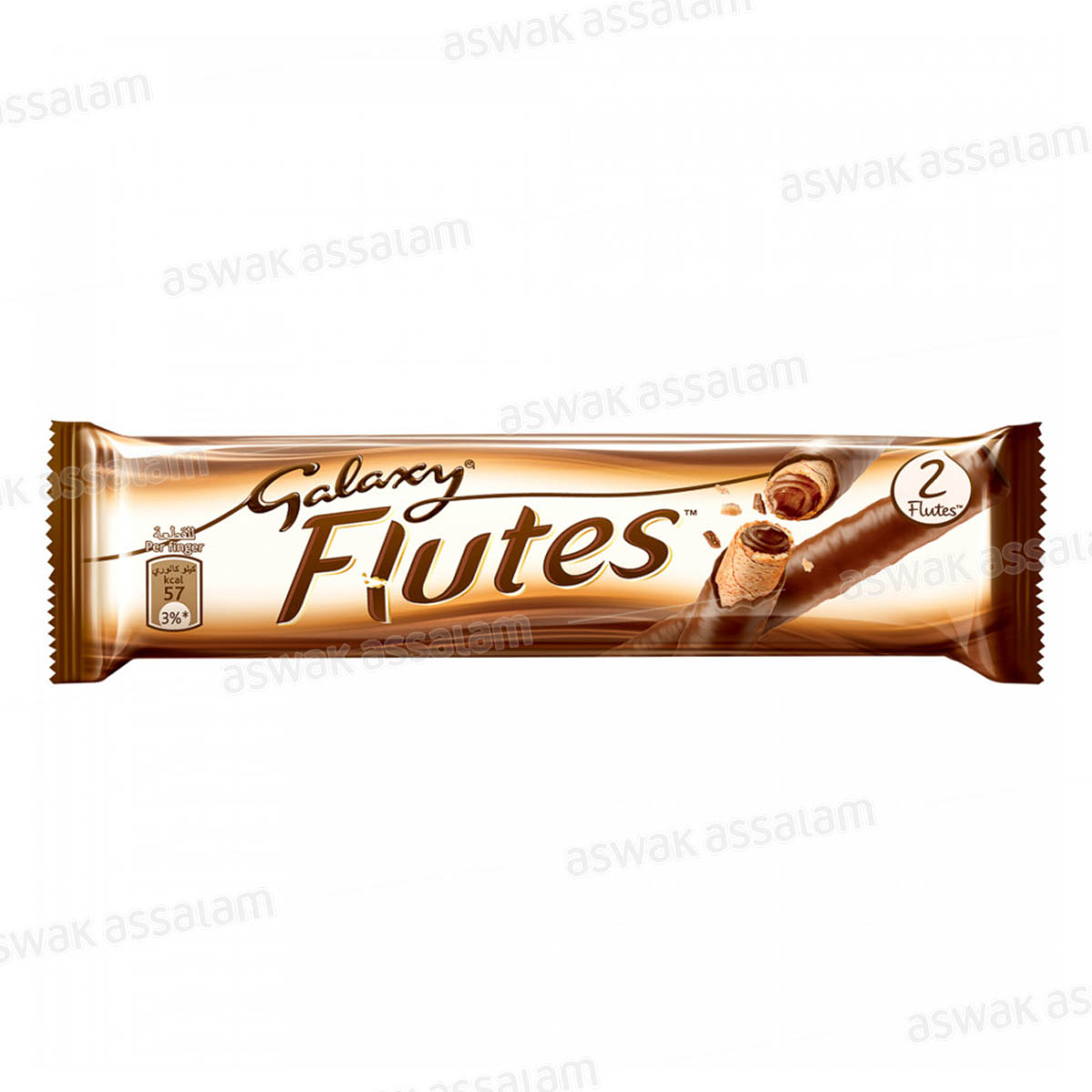 CHOCOLAT TWIN 22,5G GALAXY FLUTES
