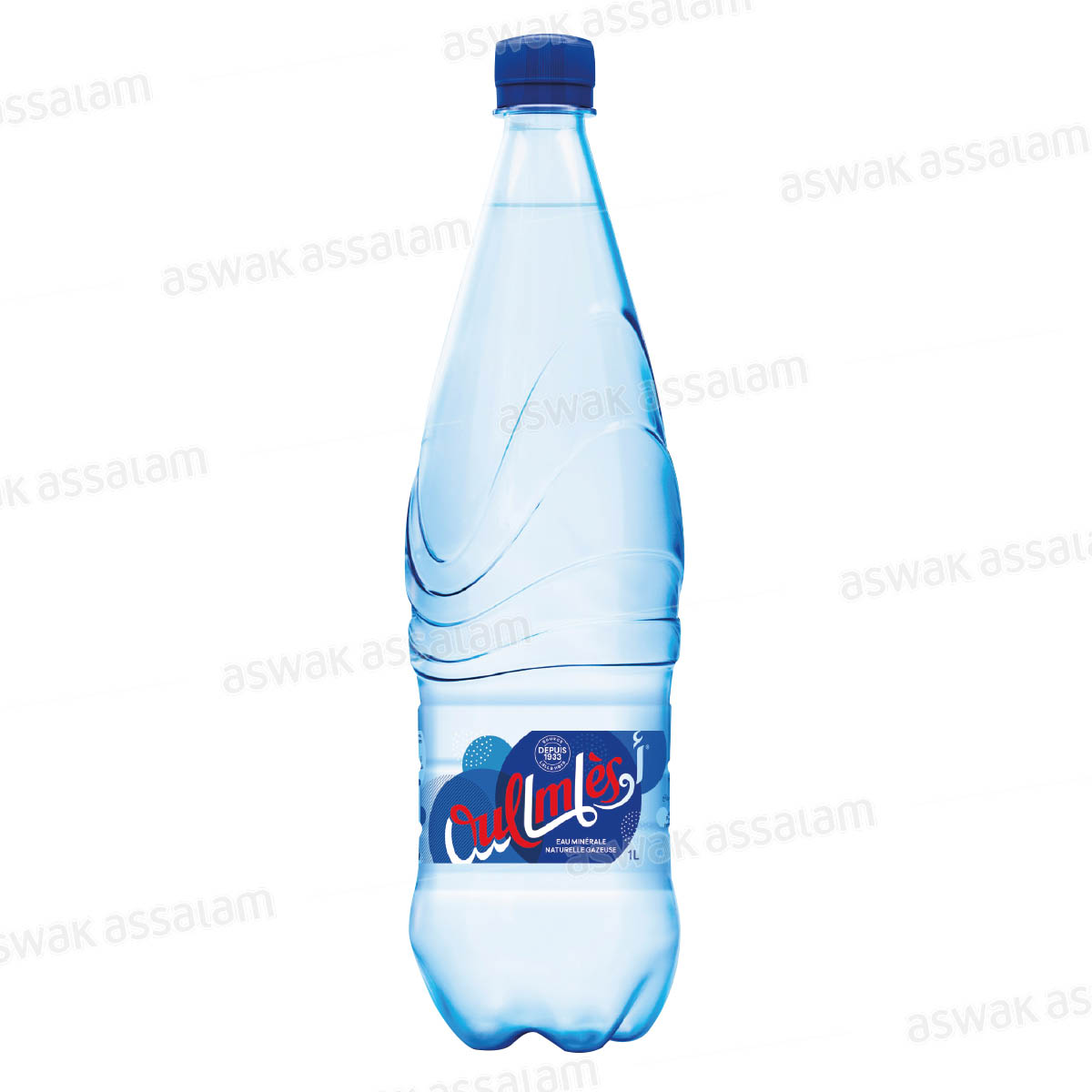 EAU GAZEUSE 1L OULMES