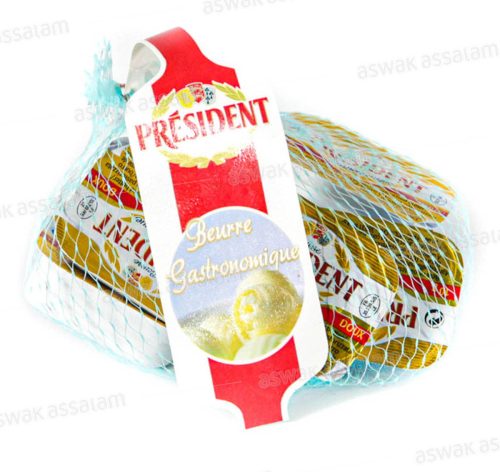 BEURRE COUPELLE  8*10G FILET PRESIDENT