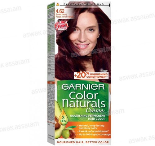 COLORATION 4.62 CREAM BERRY RED COLOR NATURALS GARNIER