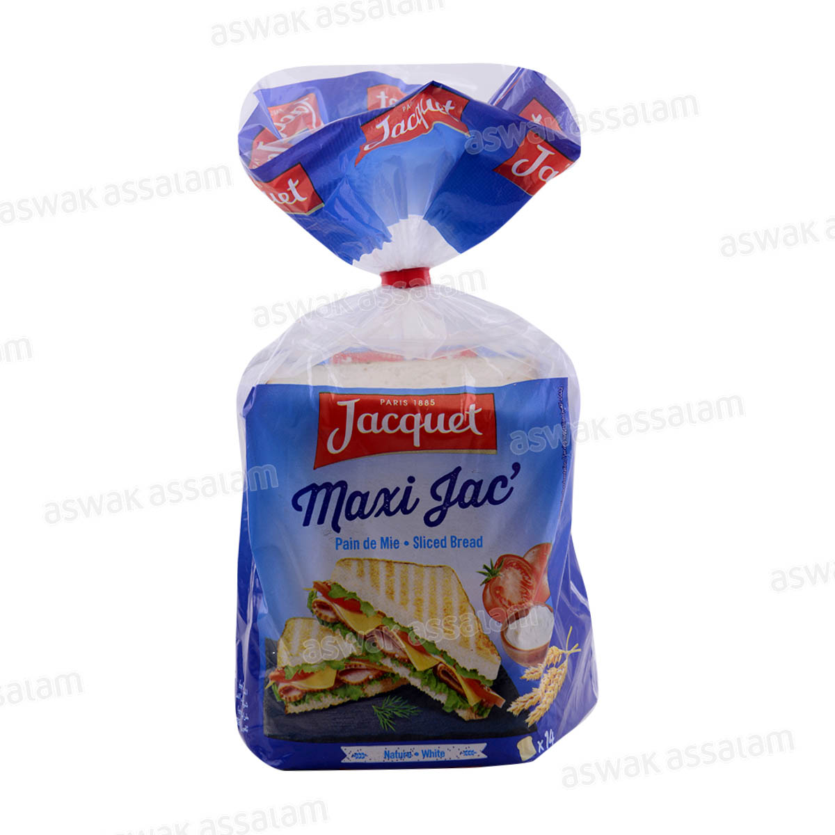 PAIN DE MIE NATURE 550G MAXI JAC' JACQUET