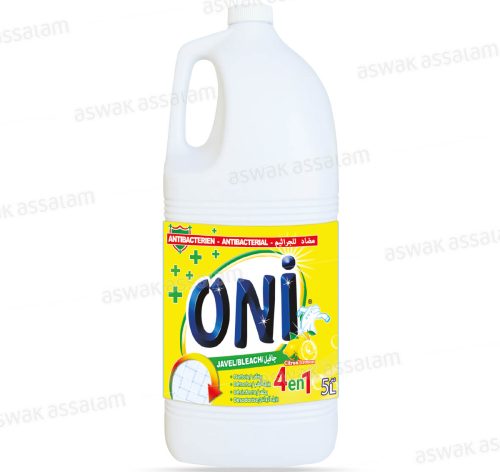 EAU DE JAVEL CITRON 5L ONI