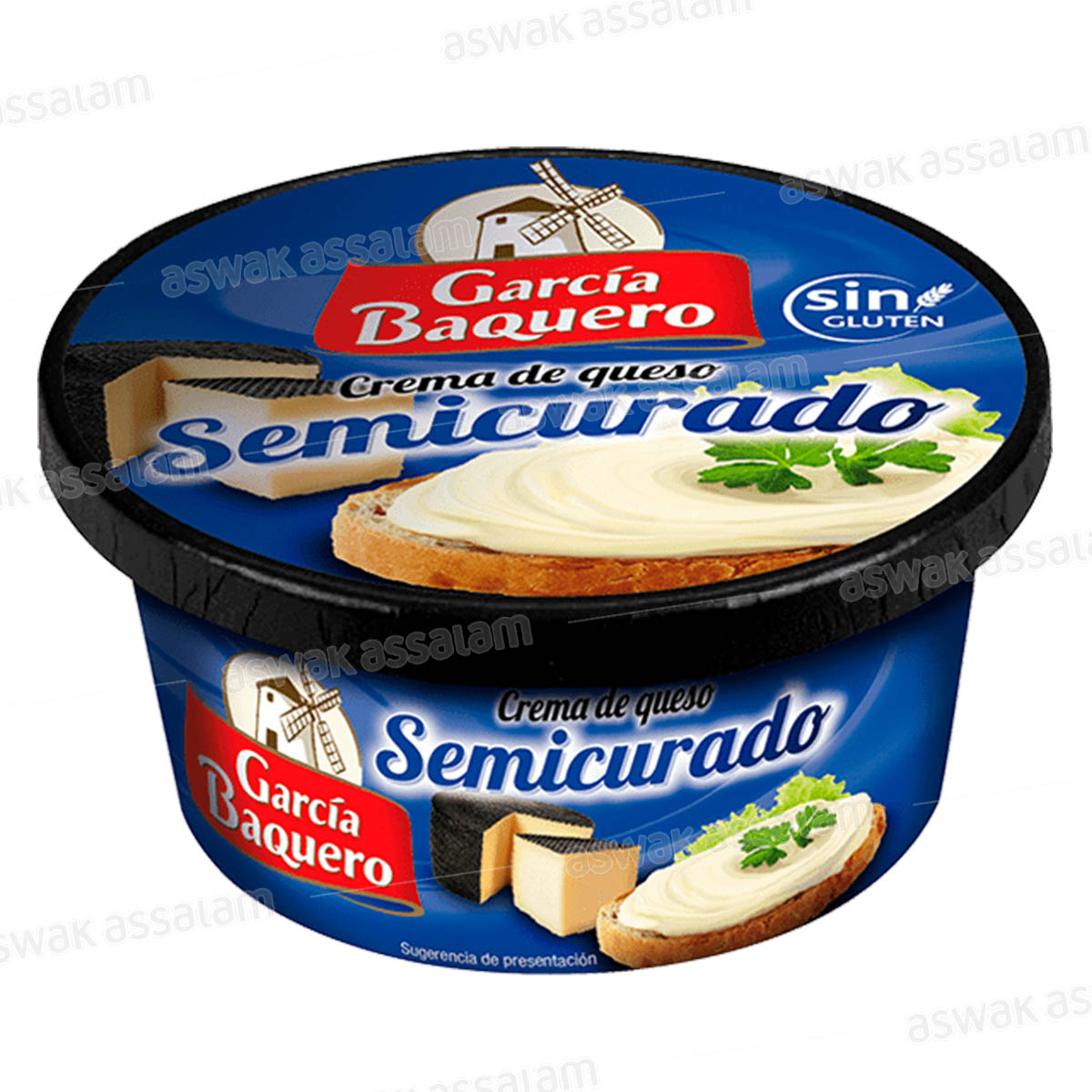 CREME DE FROMAGE SEMI-AFFINE 125G GARCIA BAQUERO