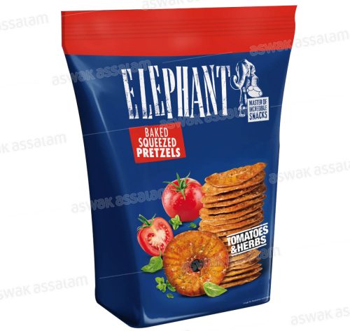BRETZEL A LA TOMATE ET AUX HERBES 70G ELEPHANT