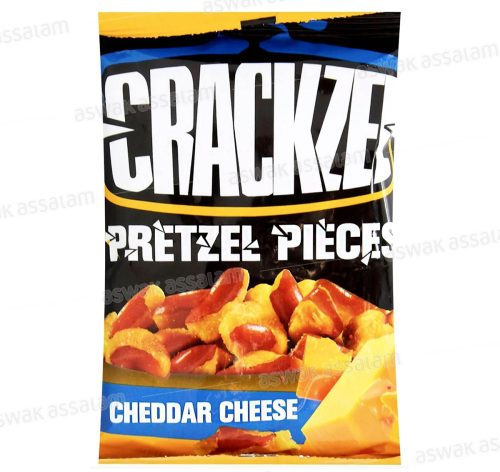 BRETZEL EN PIECES SAVEUR CHEDDAR 65G CRACKZEL