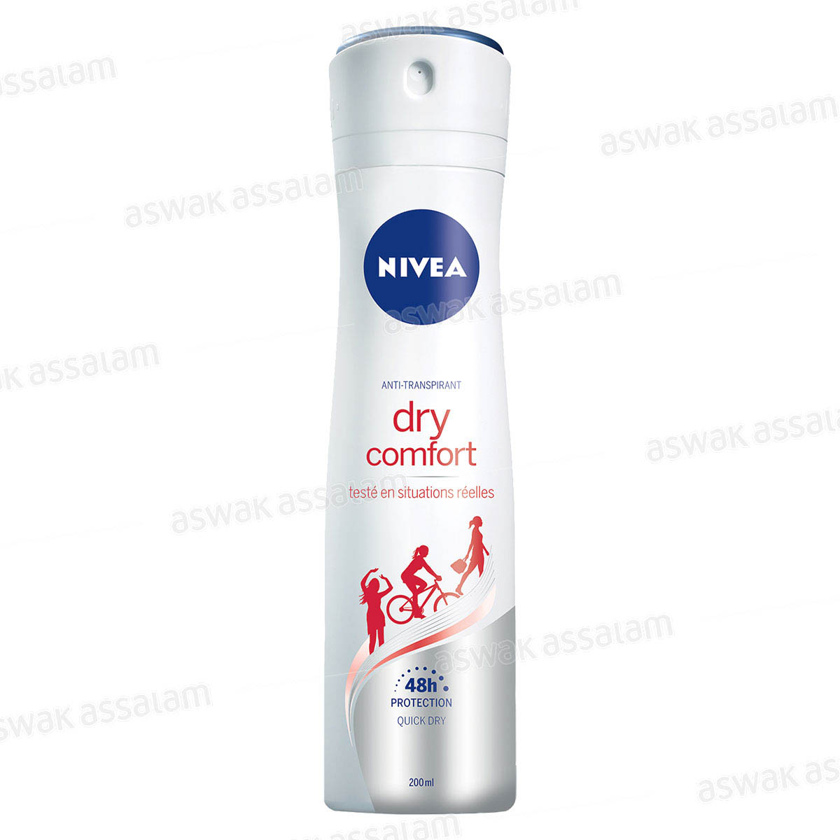 DEODORANT POUR FEMME DRY CONFORT 200ML NIVEA