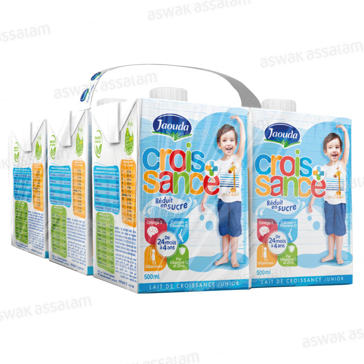LAIT DE CROISSANCE JUNIOR 6*500ML PACK JAOUDA