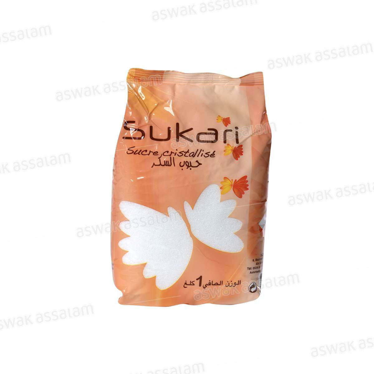 SUCRE CRISTALLISE 1KG SUKARI