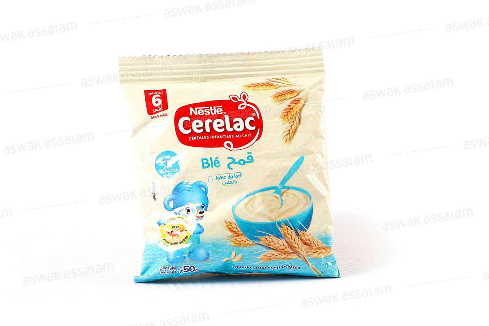 CEREALES INFANTILES AU BLE 50G CERELAC