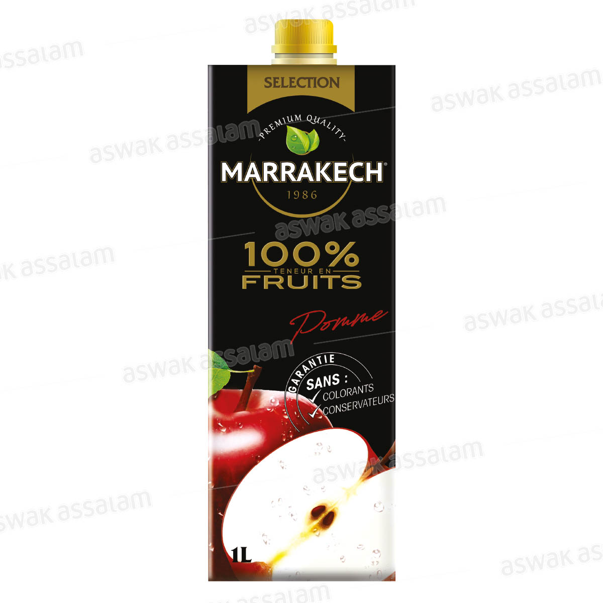 PUR JUS 100% FRUITS POMME 1L MARRAKECH