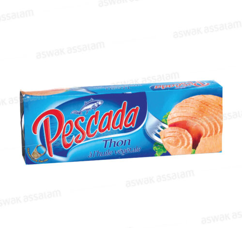 THON A L’HUILE VEGETALE 3*80G PESCADA