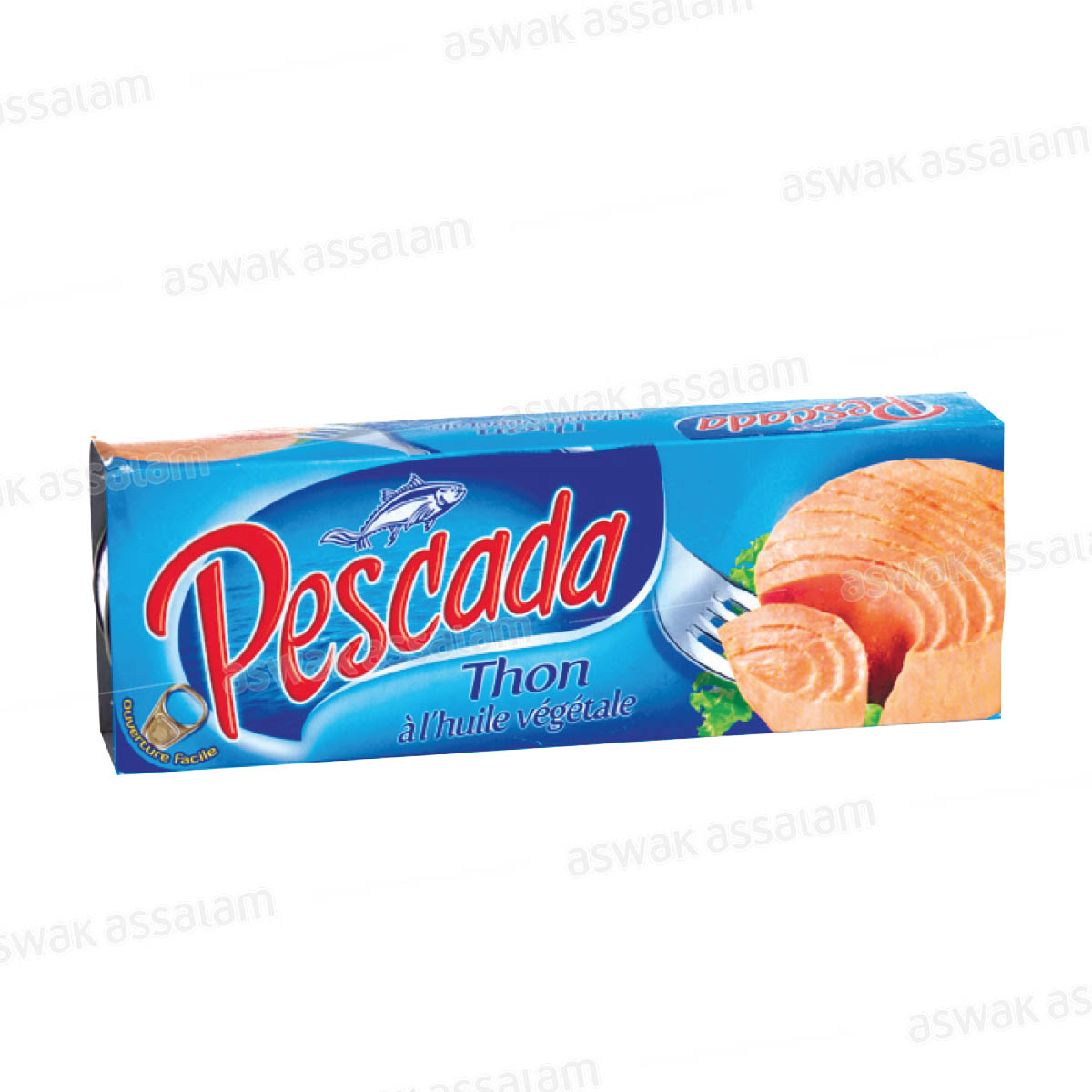 THON A L'HUILE VEGETALE 3*80G PESCADA