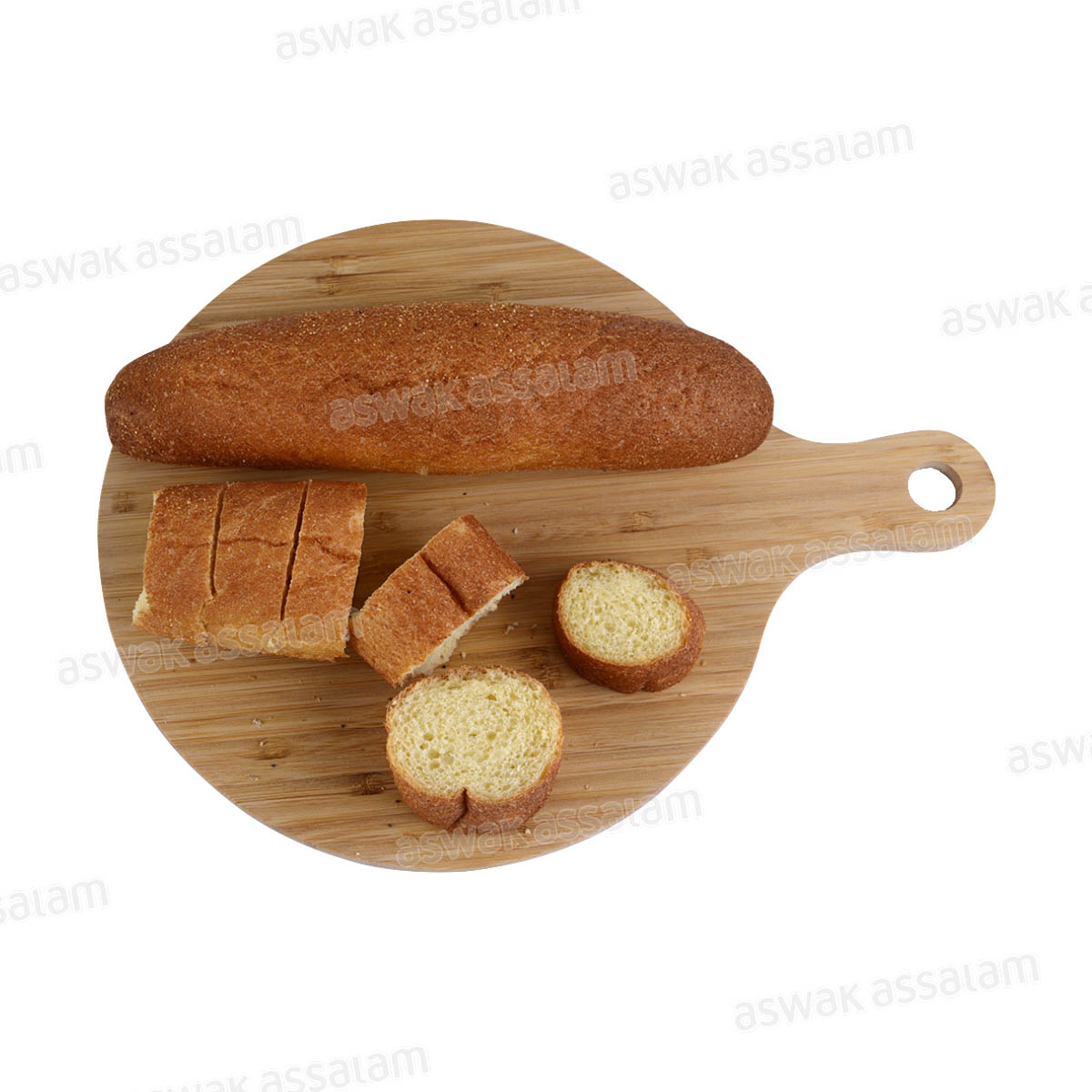 LOT DE 4 PAINS SANDWICHS A LA SEMOULE