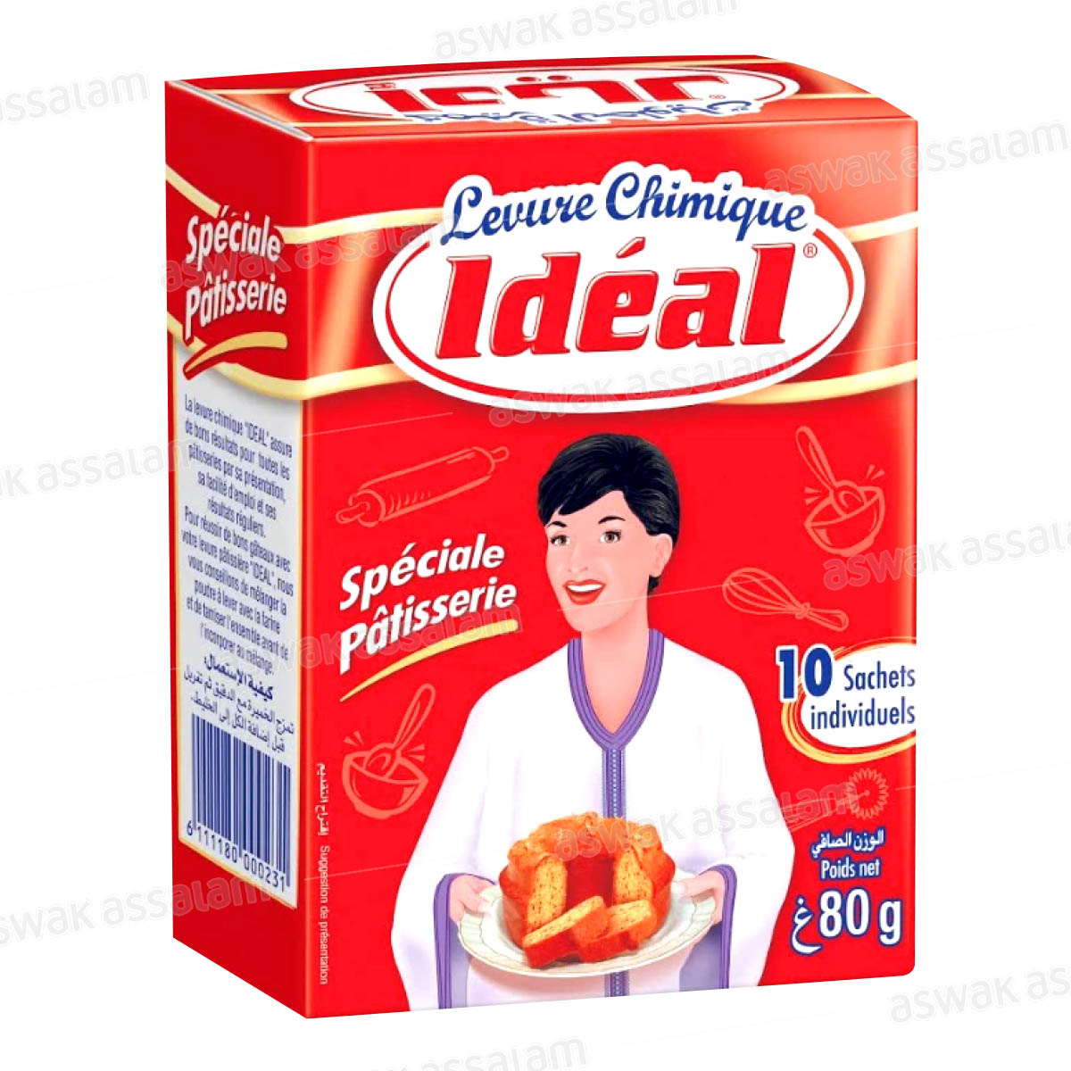 LEVURE CHIMIQUE 10 SACHETS IDEAL