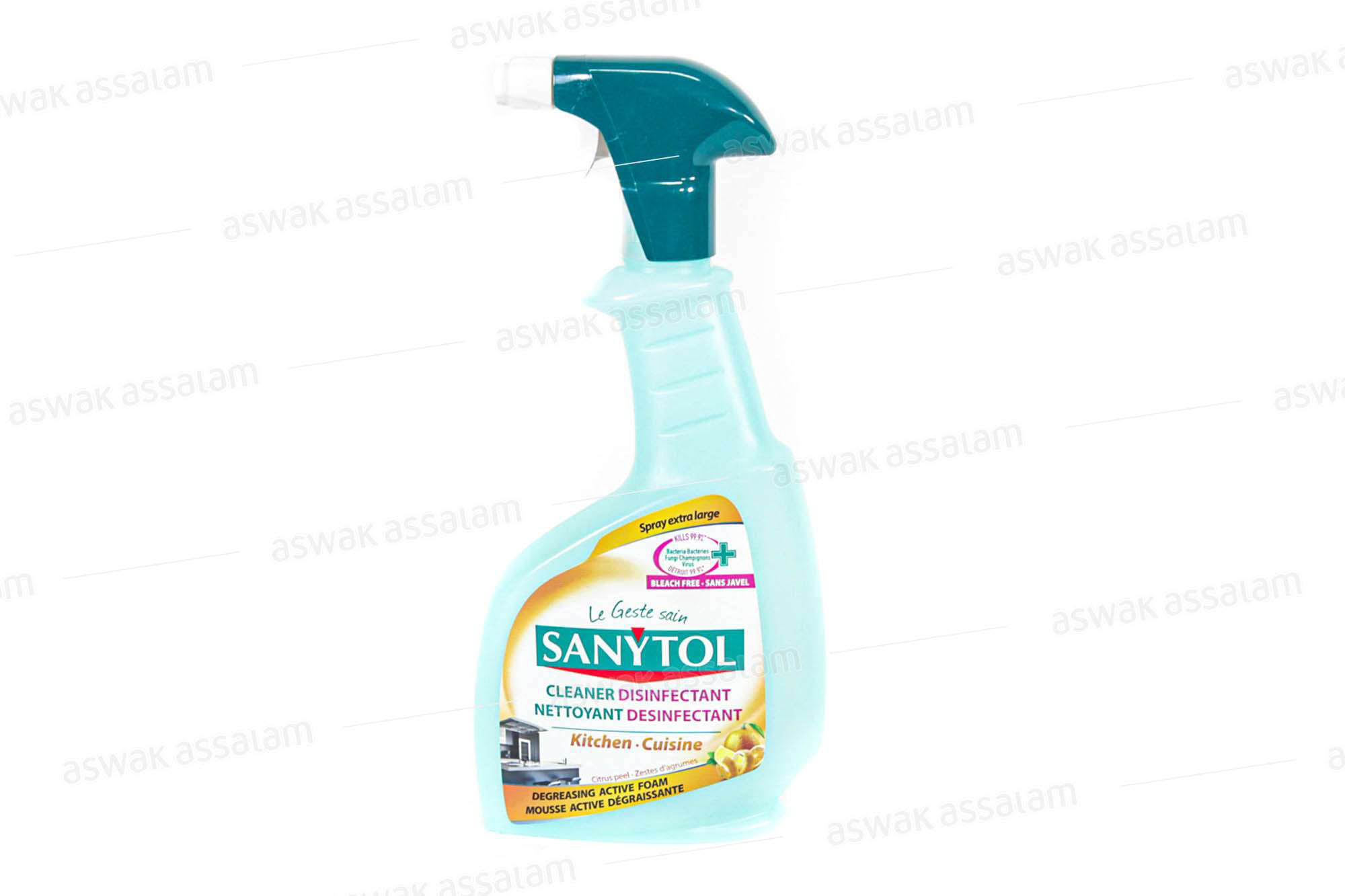 NETTOYANT CUISINE PISTOLET 500ML SANYTOL