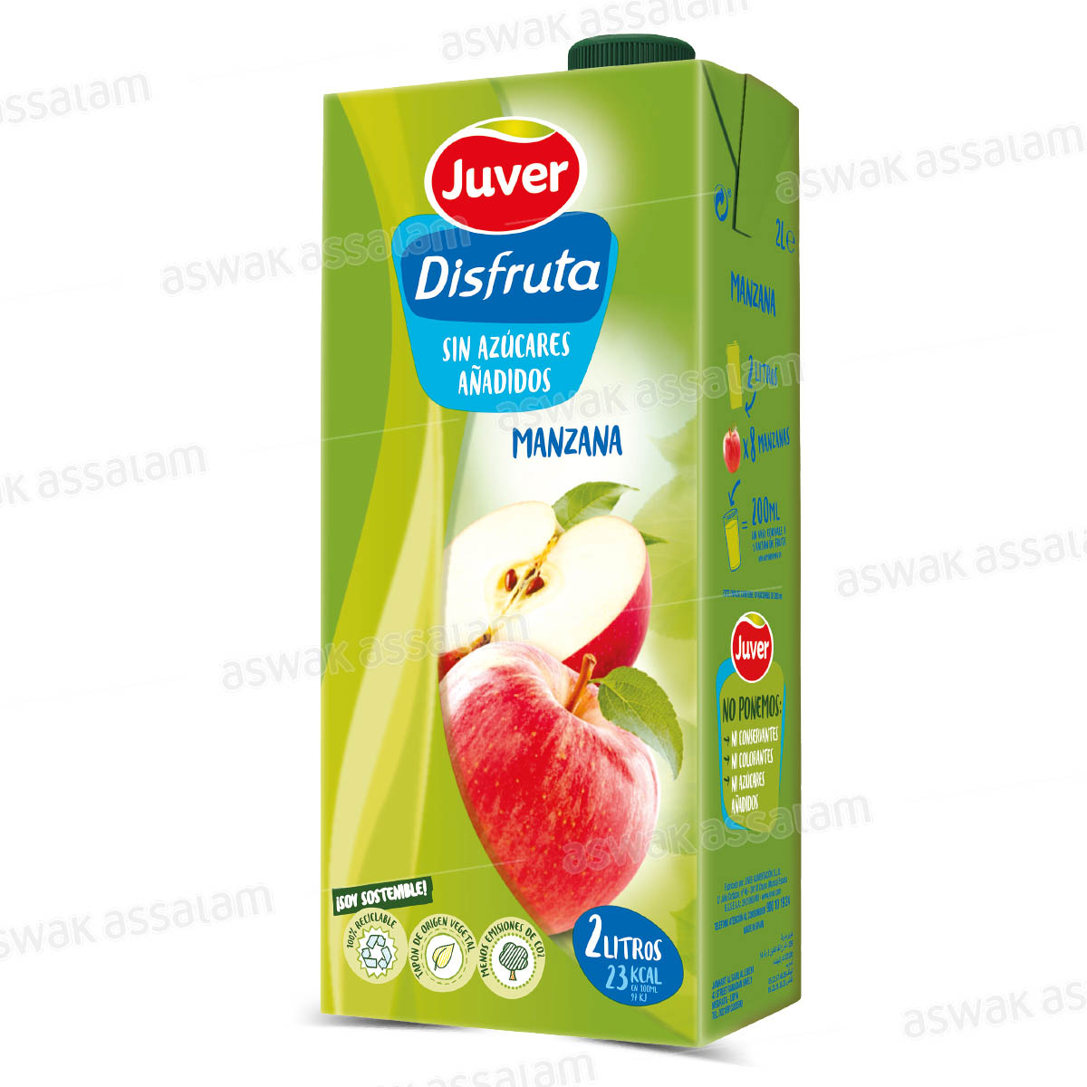 NECTAR POMME SANS SUCRE 2L JUVER DISFRUTA