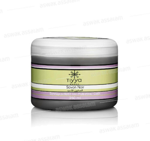 SAVON NOIR A BASE D’OLIVE 250ML TIYYA