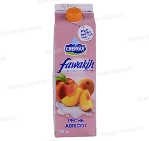 JUS FAWAKIH PECHE/ABRICOT 900ML CHERGUI