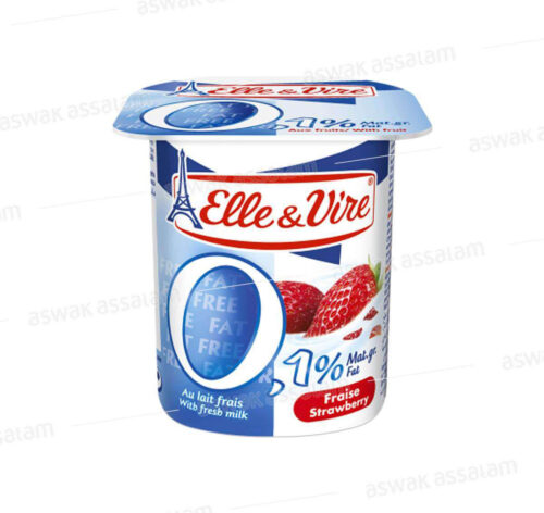 DESSERT ALLEGE FRAISE 125G ELLE&VIRE
