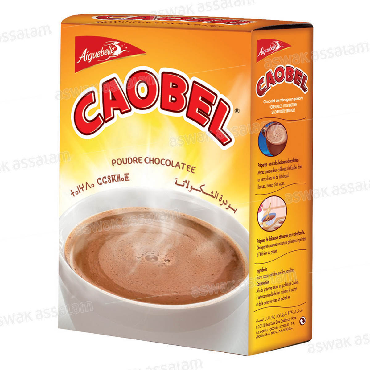 CHOCOLAT POUDRE 250G CAOBEL