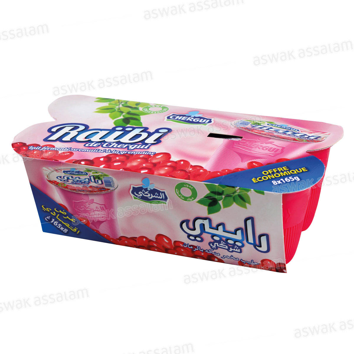 RAIBI GRENADINE 8*165G PACK CHERGUI