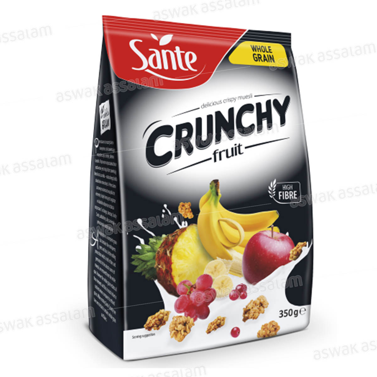 CEREALES CRUNCHY FRUIT 350G SANTE