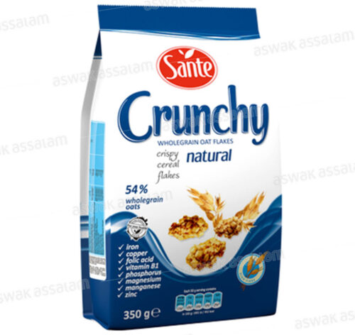 CRUNCHY NATURAL 350G SANTE