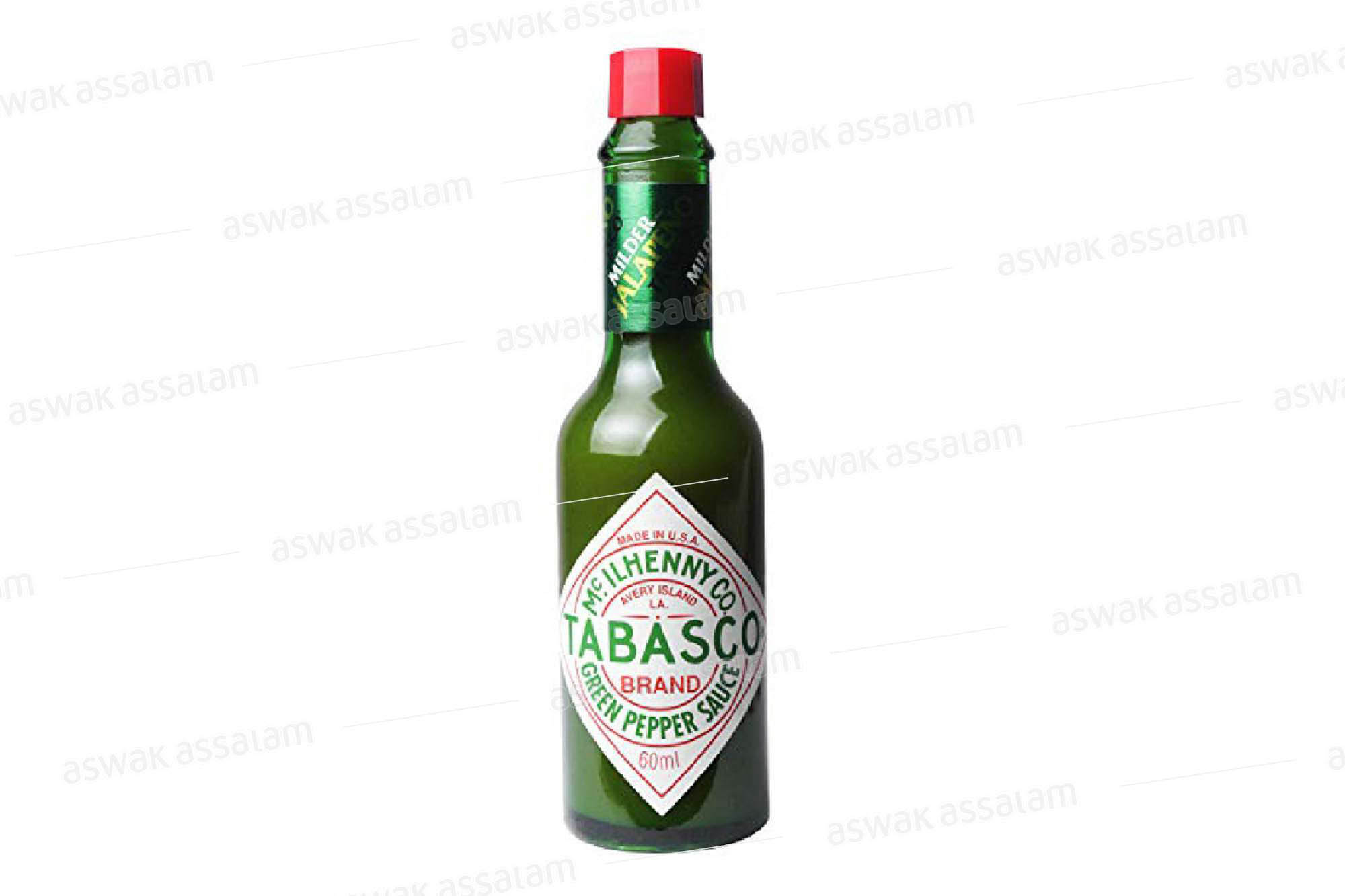 GREEN PEPPER SAUCE 60ML TABASCO