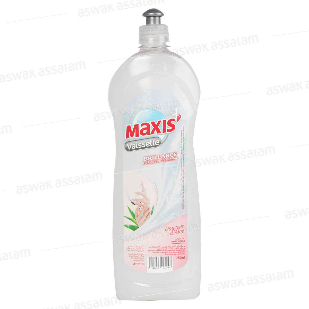 LIQUIDE VAISSELLE DOUCEUR D'ALOE VERA 750 ML MAXI'S