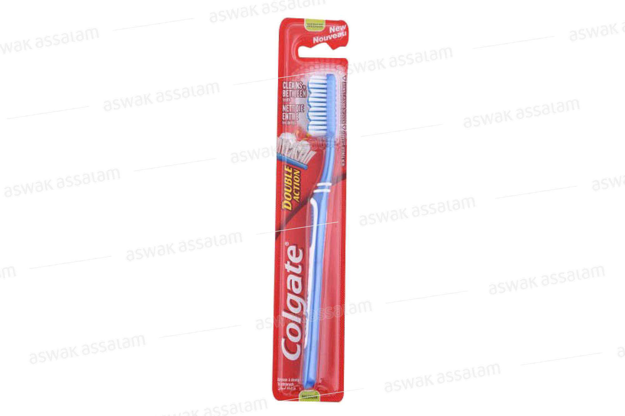 BROSSE A DENTS DOUBLE ACTION MEDIUM COLGATE